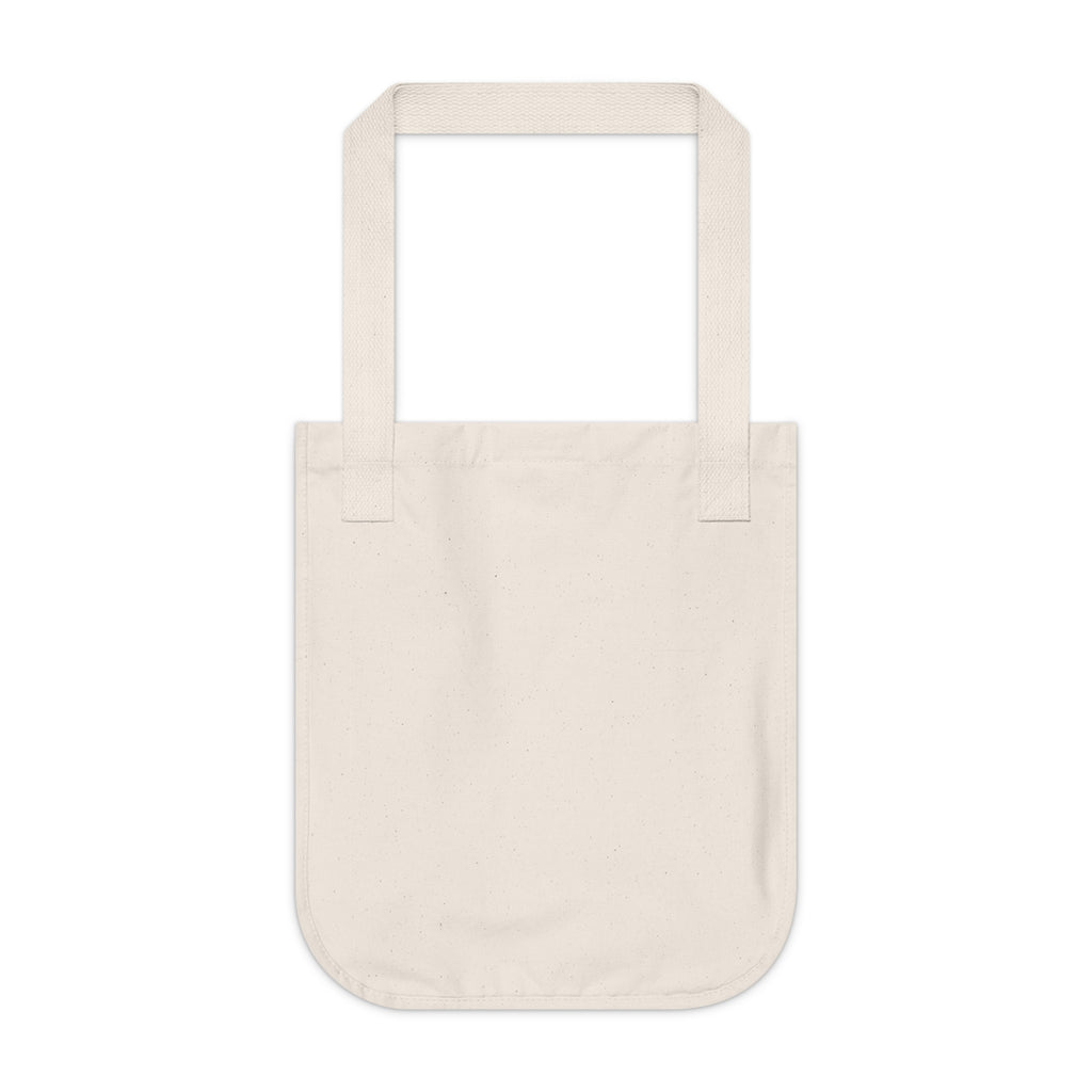 Floral Moth Organic Canvas Tote Bag – Boho Moon & Wildflower Design | Zodiac Pack