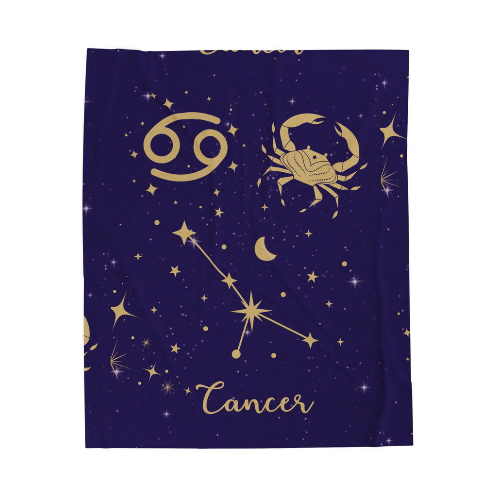 Celestial Velveteen Plush Blanket – 50x60" Zodiac Design | Zodiac Pack