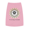 Cancer Print Zodiac Pet Tank Top | "I'm not clingy. I'm bonded."